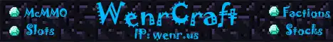 Баннер сервера WenrCraft