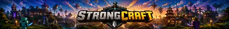 Баннер сервера StrongCraft