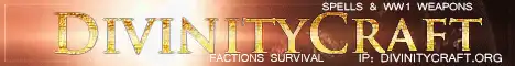 Баннер сервера DivinityCraft