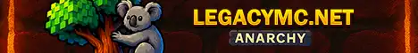 Баннер сервера LegacyMC