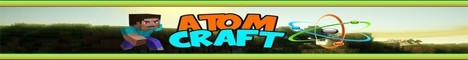 Баннер сервера AtomCraft.ru