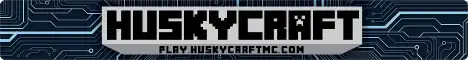 Баннер сервера HuskycraftMC