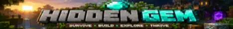 Баннер сервера HiddenGem