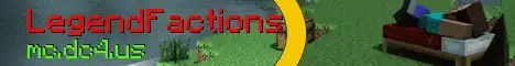 Баннер сервера LegendFactions