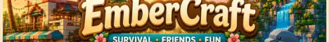 Баннер сервера EmberCraft