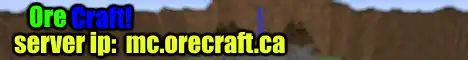 Баннер сервера OreCraft