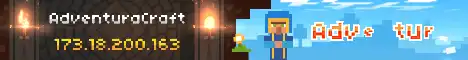 Баннер сервера AdventuraCraft