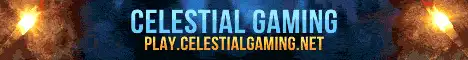 Баннер сервера Celestial Gaming MC
