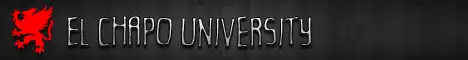 Баннер сервера El Chapo University