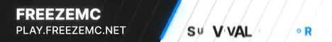 Баннер сервера FreezeMC