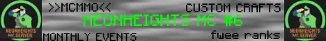 Баннер сервера NeonHeights