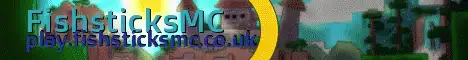 Баннер сервера FishsticksMC
