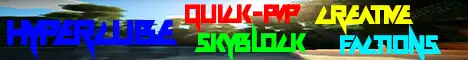 Баннер сервера HyperCubeMC