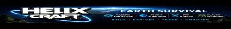 Баннер сервера Helixcraft Earth