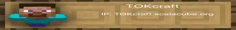 Баннер сервера TOKcraft