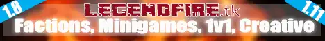 Баннер сервера LegendFire
