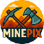 Логотип сервера MinePix