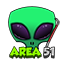 Логотип сервера Area51 Towny