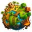 Логотип сервера MCGlobe