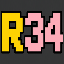 Логотип сервера r34(vanilla ...)