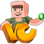 Логотип сервера VillagerCraft