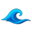 Логотип сервера WaveSMP