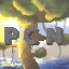 Логотип сервера PeacefulCraft